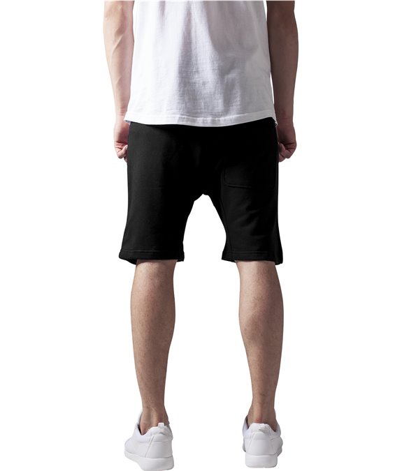 Urban Classics Light Deep Crotch Sweatshorts Black 2